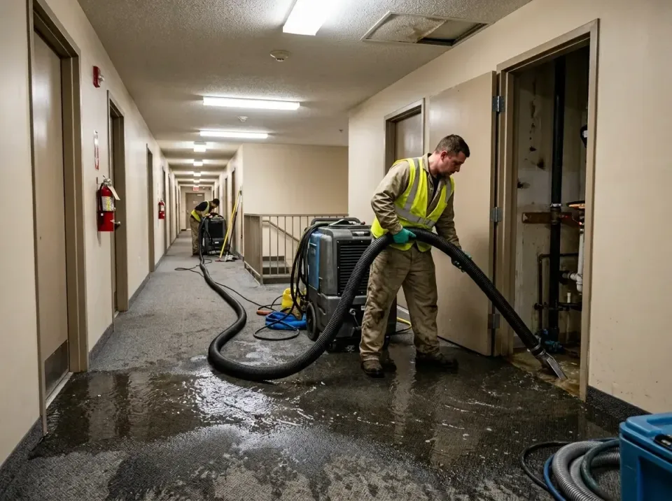 multi-unit-apartment-hallway-f-005 — frequently asked questions, Emergency Burst Pipe Water Extraction & Removal in Grants P…